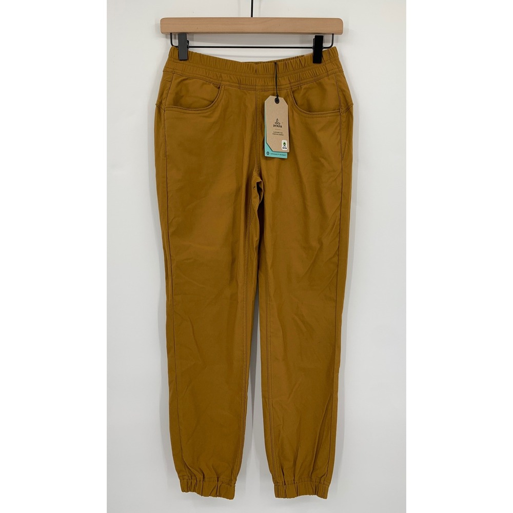 Prana Pants Womens 2 Brown Halle E-Waist Jogger II Stretch Hiking Outdoor NEW